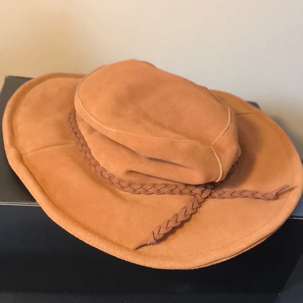 Free People boho festival chic floppy hat RARE - Picture 5 of 7